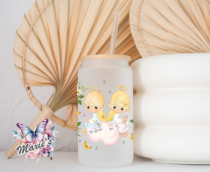 Classic Baby Angels Graphic Design 16oz.  UVDTF Cup Wrap