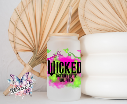 ✨️Double-Sided✨️ WICKED theme 16oz. UVDTF Cup Wrap