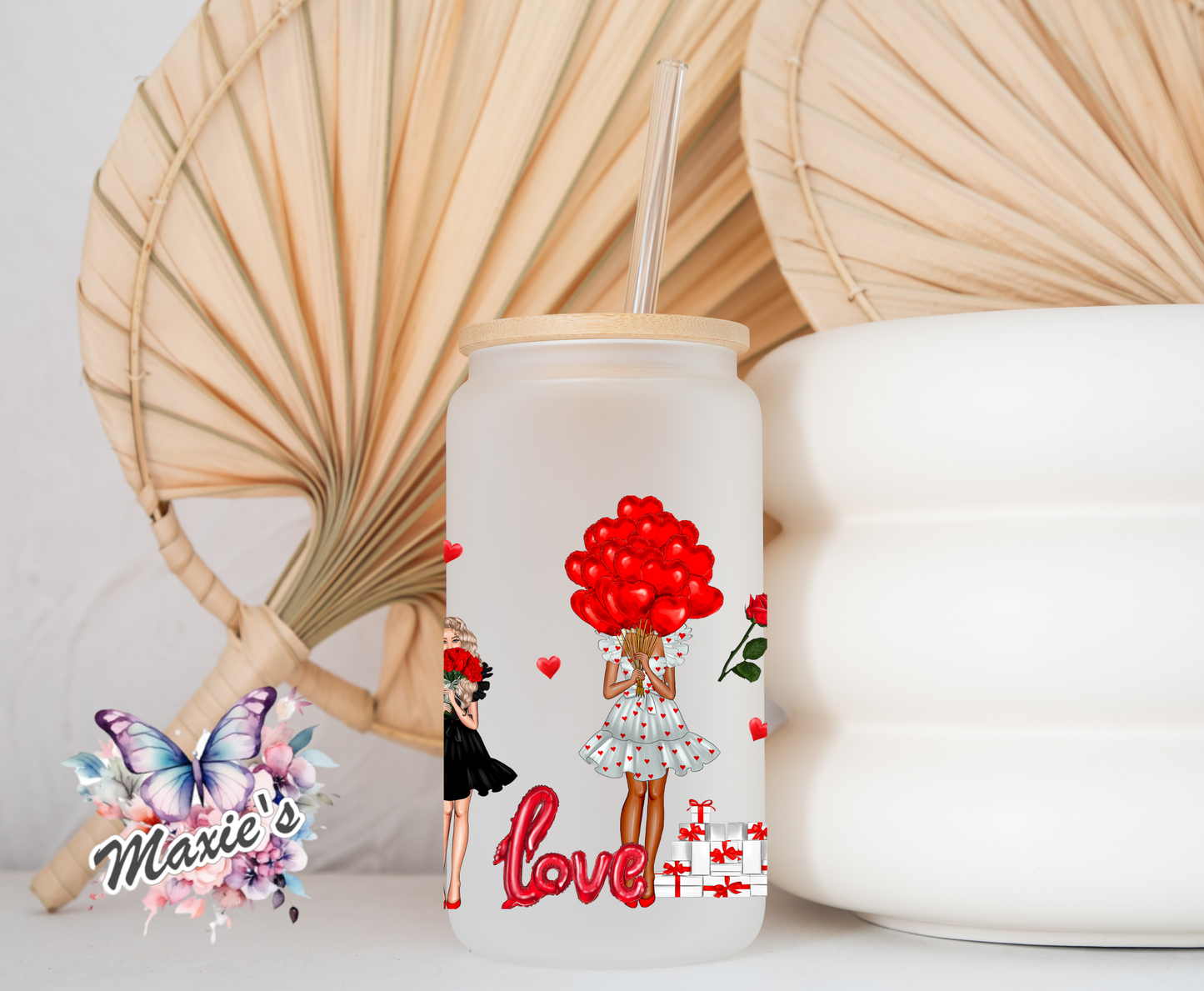 ✨️Double-Sided✨️ Love In Paris Graphic Design 16oz. UVDTF Cup Wrap