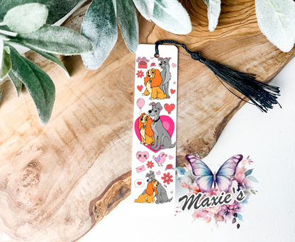 Lady & The Tramp Graphic Design UVDTF Pen Wrap/ Bookmark Decal