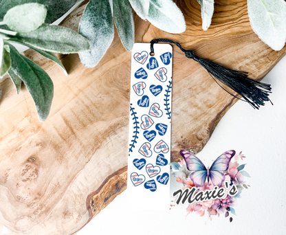 Baseball ⚾️ 🧢 Dodgers Theme UVDTF Pen Wrap/ Bookmark Decal