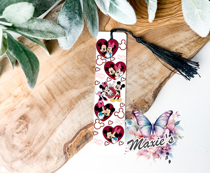 Mickey & Minnie Love Story ❤️ UVDTF Pen Wrap/Bookmark Decal