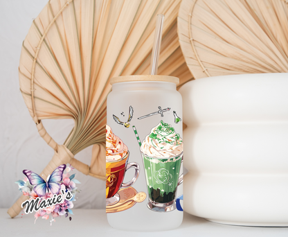 Hogwarts Caffè Graphic Design 16oz. UVDTF Cup Wrap