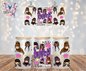 Bratz Girls Graphic Design 16oz. UVDTF Cup Wrap