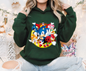 Super Sonic & Friends Graphic Design DTF Transfer Print