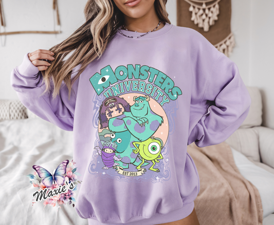 Monster University Graphic Design DTF Transfer Print