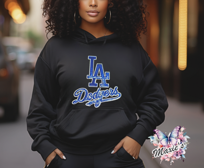 L.A. Dodger Sequin Patch
