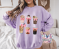 Iced Coffee Obsession Graphic Design DTF Transfer Print