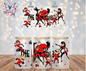 The Incredibles Characters Graphic Design 16oz. UVDTF Cup Wrap