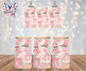 Pink Style Western Cowgirl Theme 16oz. UVDTF Cup Wrap