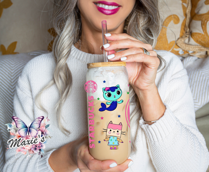 Gabby Girl Starbbie Graphic Design 16oz. UVDTF Cup Wrap