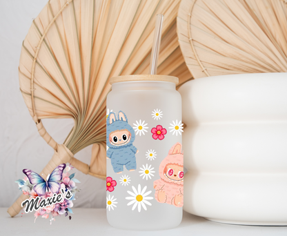 Daisies 🌼 & Labubus Graphic Design 16oz. UVDTF Cup Wrap