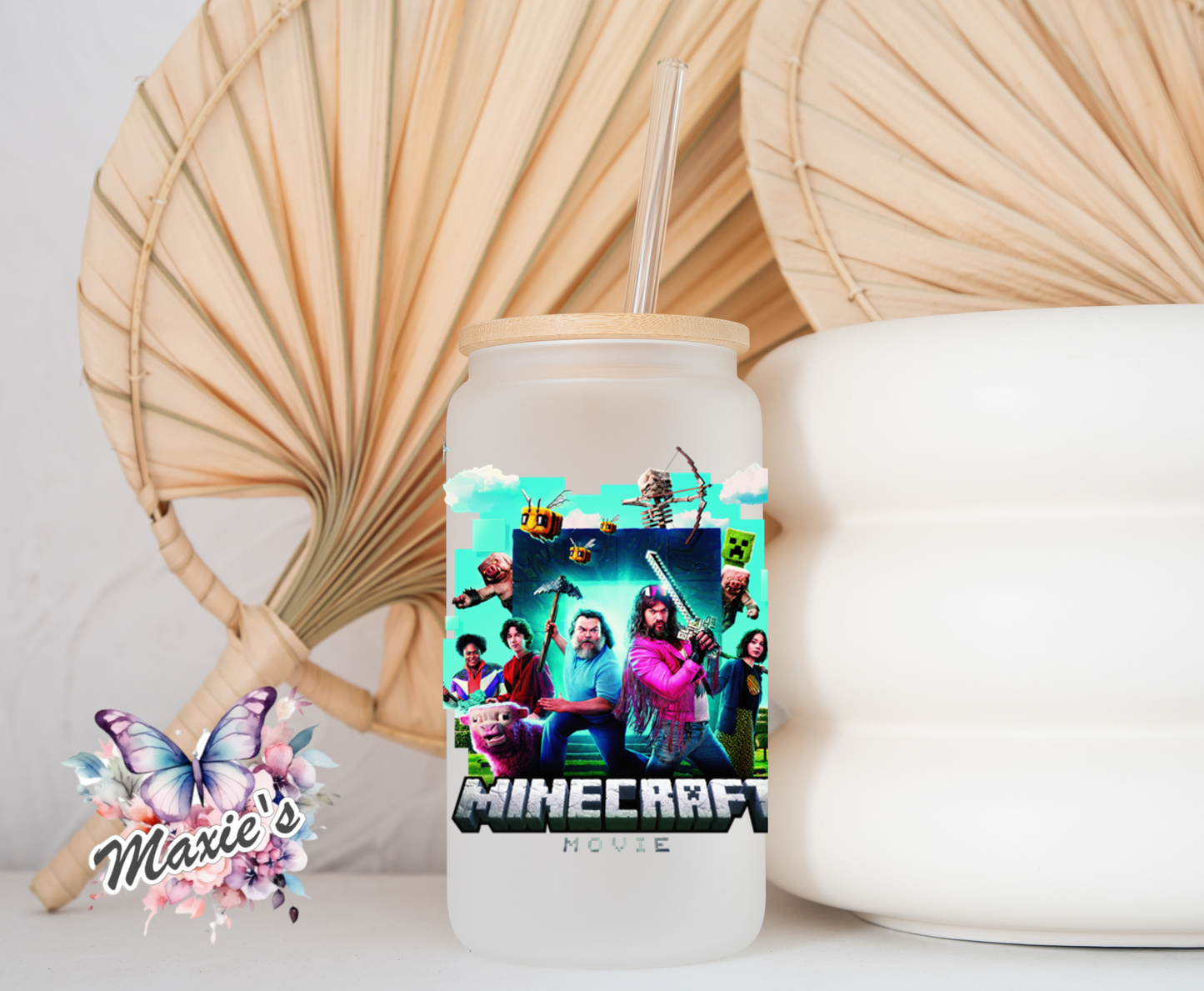 Minecraft Movie Graphic Design 16oz. UVDTF Cup Wrap