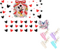 Mickey Mouse Graphic Design UVDTF Mini Tumblr Keychain Decal