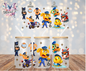 Dog Man Animation Graphic Design 16oz. UVDTF Cup Wrap