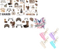 Yellow Stone Theme UVDTF Mini Stanley Tumblr Keychain Decal