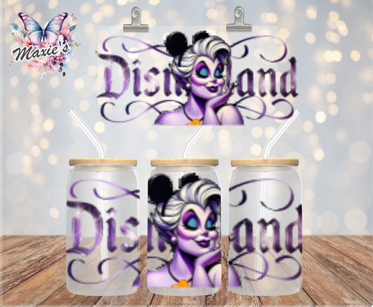 Ursula Disney Graphic Design 16oz. UVDTF Cup Wrap