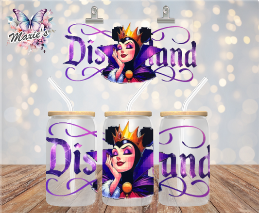 Queen Grimhilde Disney Graphic Design 16oz. UVDTF Cup Wrap