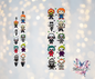 Horror Characters Graphic Design UVDTF Pen Wrap/ Bookmark Decal
