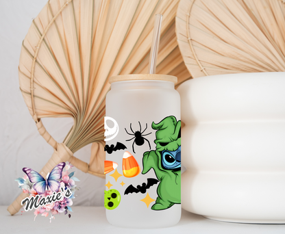 Oogie Boogie Stitch Graphic Design 16oz. UVDTF Cup Wrap