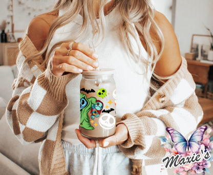 Oogie Boogie Stitch Graphic Design 16oz. UVDTF Cup Wrap
