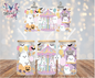 Pastel Color Cute Ghostie Fairy Park Graphic Design 16oz. UVDTF Cup Wrap