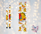 Garfield & Oldie Graphic Design UVDTF Pen Wrap/Bookmark