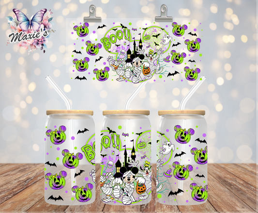 Disney Mickey Mouse Mummy& Friends GraphicDesign 16oz. UVDTF Cup Wrap