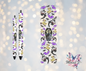 The Pumpkin King - Jack Nightmare B4 X'mas Theme UVDTF Pen Wrap/Bookmark Decal