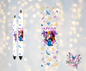 Huntrix Girls Graphic UVDTF Pen Wrap/Bookmark Decal