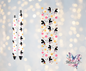 Baby Mickey & Minnie Floral Theme UVDTF Pen Wrap/Bookmark Decal