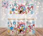 Dr. Seuss Animation Graphic Design  16oz. UVDTF Cup Wrap