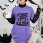 Spooky Bookstore Graphic Design DTF Transfer Print
