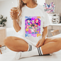 Demon Hunters Animation Graphic Design DTF Transfer Print