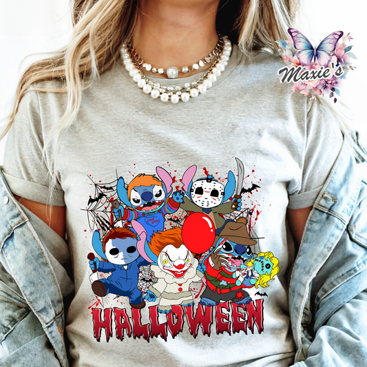 Horror Stitch Graphic Design DTF Transfer Print