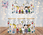 Peanuts Crew Graphic Design 16oz. UVDTF Cup Wrap