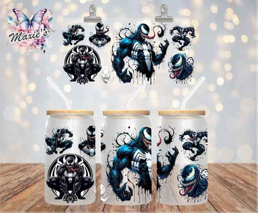 Venom Graphic Design 16oz. UVDTF Cup Wrap
