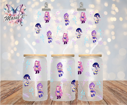 Kpop Huntrix Animation 16oz. UVDTF Cup Wrap