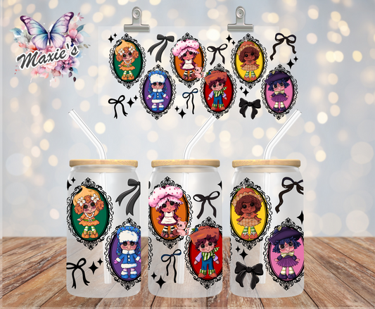 Spooky Shortcake Girls Graphic Design 16oz. UVDTF Cup Wrap