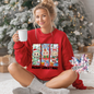 Labubu Christmas Holiday Graphic Design DTF Transfer Print