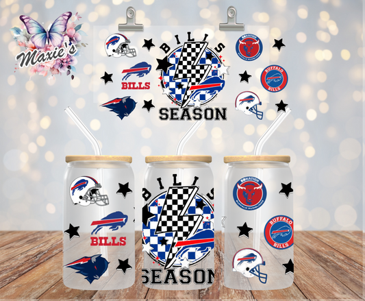 Buffalo Bills/Billy Buffalo Graphic Design 16oz. UVDTF Cup Wrap