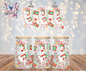 Christmas Photo Frame Themed 16oz. UVDTF Cup Wrap