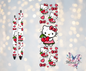 Cherry 🍒  Kitty Graphic Design UVDTF Pen Wrap/Bookmark Decal