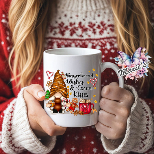 Holiday Gnome Graphic Design UVDTF Decal