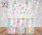 Pastel Color Christmas Graphic Design 16oz. UVDTF Cup Wrap