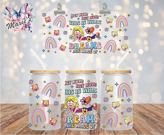 Lizzy Animation Graphic Design 16oz. UVDTF Cup Wrap