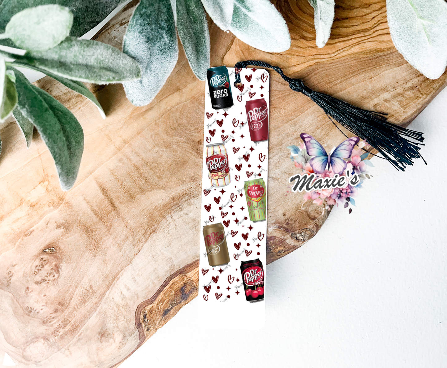 Dr. Pepper Soda Theme UVDTF Pen Wrap/Bookmark