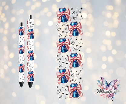 Conquette Pepsi Soda Theme UVDTF Pen Wrap/Bookmark Decal