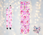 Barbie Graphic Design UVDTF Pen Wrap/Bookmark Decal