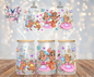 Dreamy Cinderella Mice Characters Graphic Design 16oz. UVDTF Cup Wrap